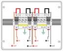 CAJA DE PROTECCIÓN MODULAR 1STRING 1000V FUS12A 2MPPT