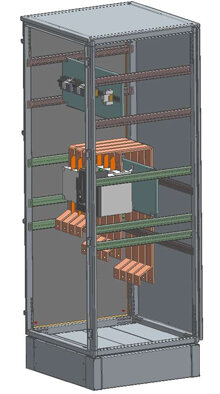 CUADRO CONMUTACION AUTOMATICA  SEÑALIZACIÓN 4P 1600A PROT. SOBRETENSIONES