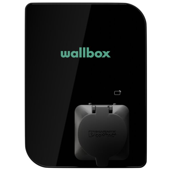 WALLBOX COPPER SB OCPP 22 SOCKET TYPE 2 BLK
