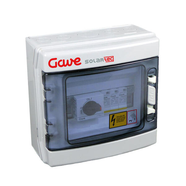 CAJA PROTECCIONES DE CONTINUA GAVE SOLARTEC (DC Box) PARA 1MPPT CON 1PV STRING