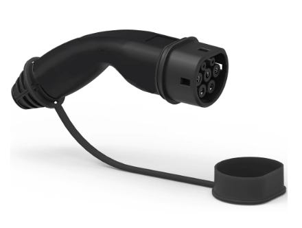 Enchufe de carga AC Trifásico 11.0kW- NEGRO - Bluetooth+RFID+WIFI+OCPP 1.6+4G