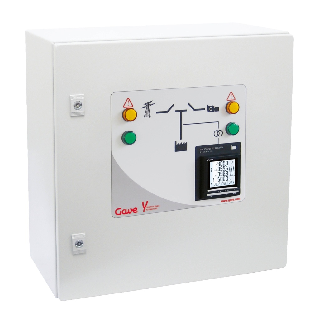 CUADRO CONMUTACION AUTOMATICA 4P 160A CON MEDICION