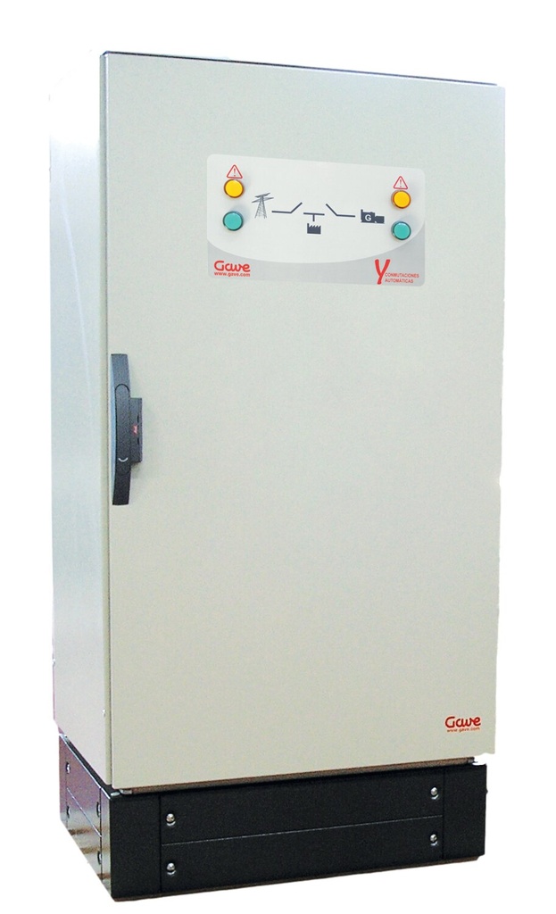 CUADRO CONMUTACION AUTOMATICA GAVE SEÑALIZACIÓN 4P 2150A PROT. SOBRETENSIONES
