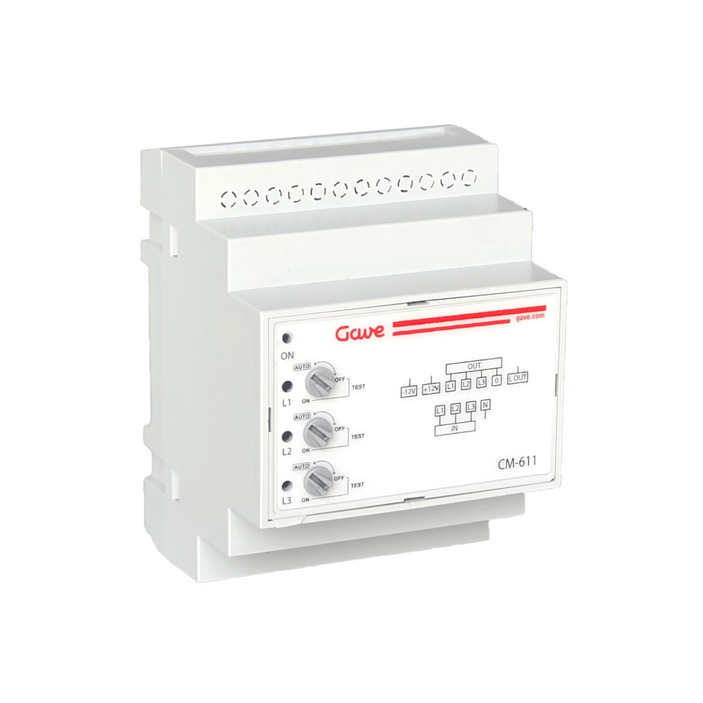 CONTROLADOR MODULAR DE SELECCIÓN DE FASE - 24DC