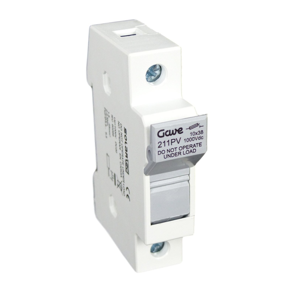 PORTAFUSIBLE 1P 20A 1000VDC