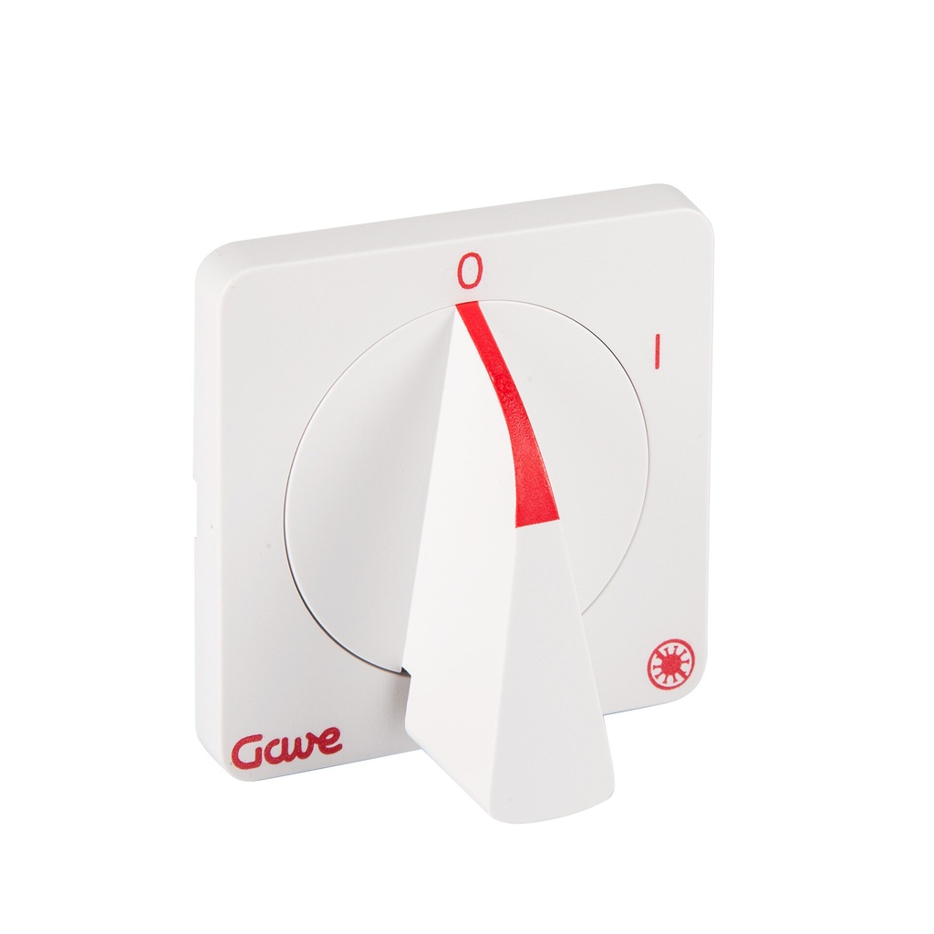 CONJUNTO MANDO DIRECTO Y CARATULA D1 (HASTA 40A) TRATAMIENTO ANTIMICROBIANO 0-1