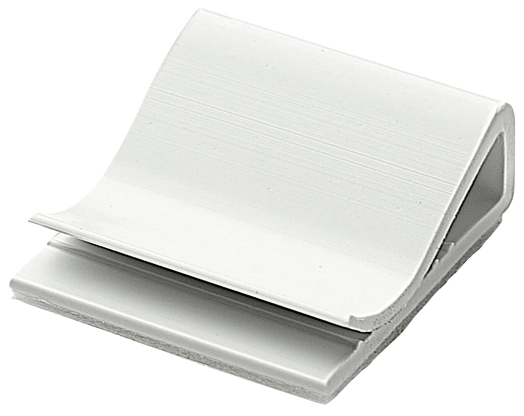 SOPORTE ADHESIVO CABLE PLANO GAVE 20X26X9,6