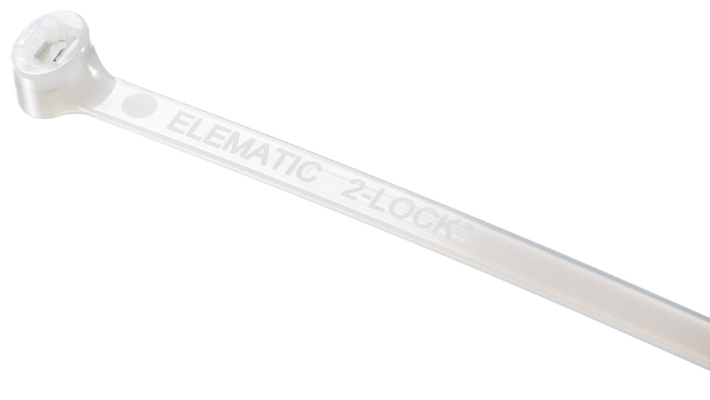 BRIDA DOBLE DIENTE BLANCA GAVE 360X4,5