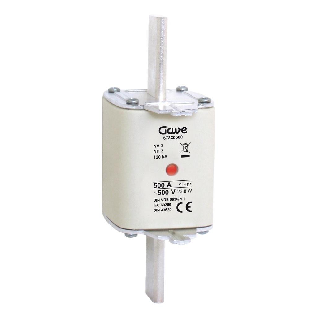 FUSIBLE NH IND.FUSION 500A.GG T3