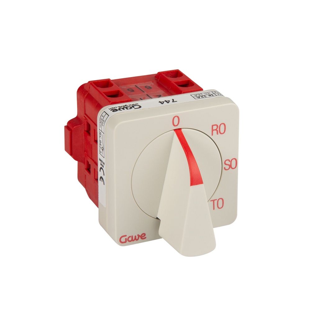 CONMUTADOR  VOLTIMETRO 3P-N 16A.D0