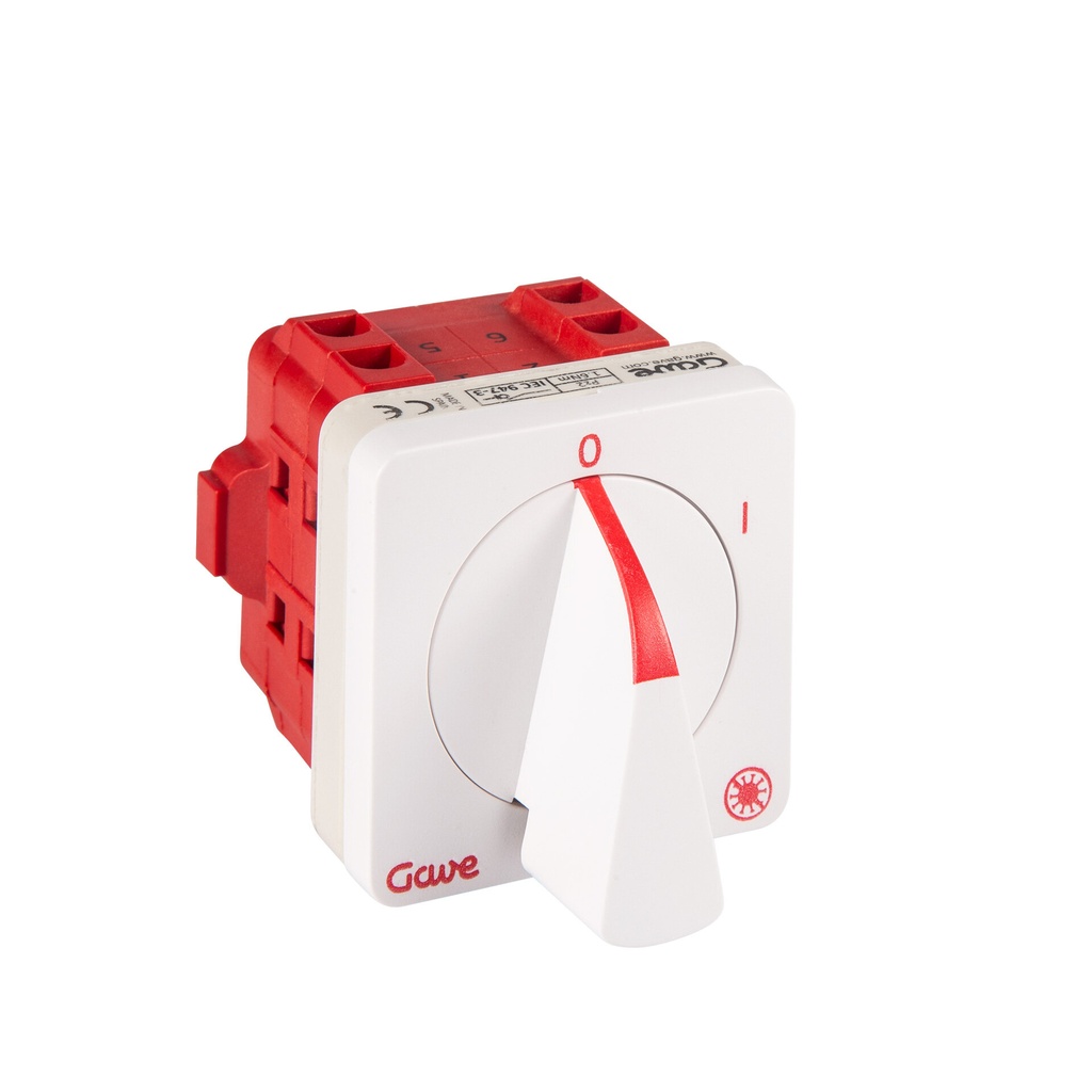 INTERRUPTOR 4P 25A.D0 TRATAMIENTO ANTIMICROBIANO