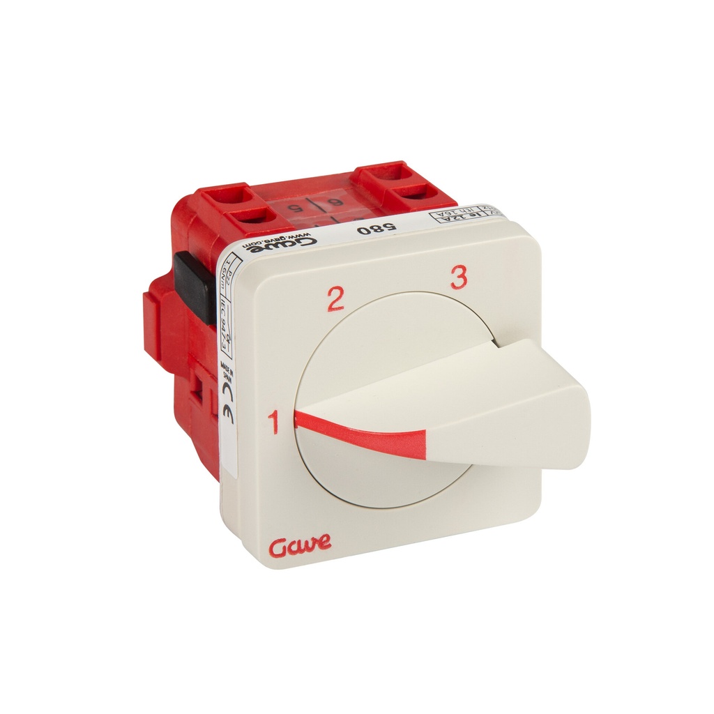 CONMUTADOR GAVE SIN 0 1P 3 POS.25A.D0