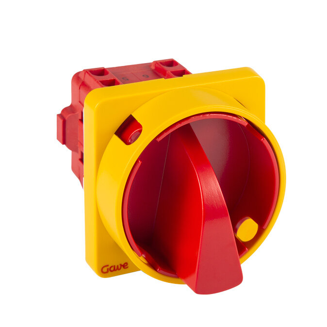 INTERRUPTOR 3P 25A.D0 BLOQUEO CANDADO ROJO/AMARILLO