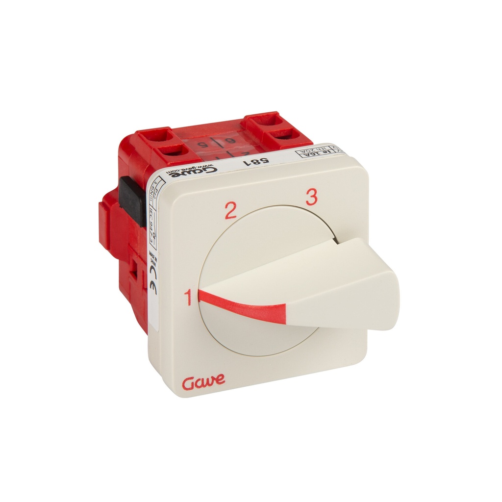 CONMUTADOR  SIN 0 1P 4 POS.25A.D0