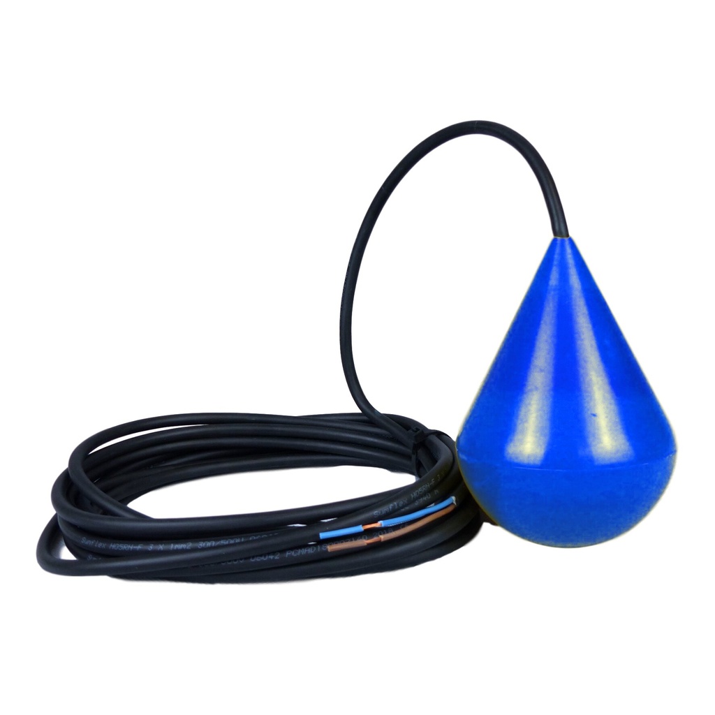 INTERRUPTOR BOYA AGUAS RESIDUALES CONTACTO CONMUTADO 6 MTS.CABLE