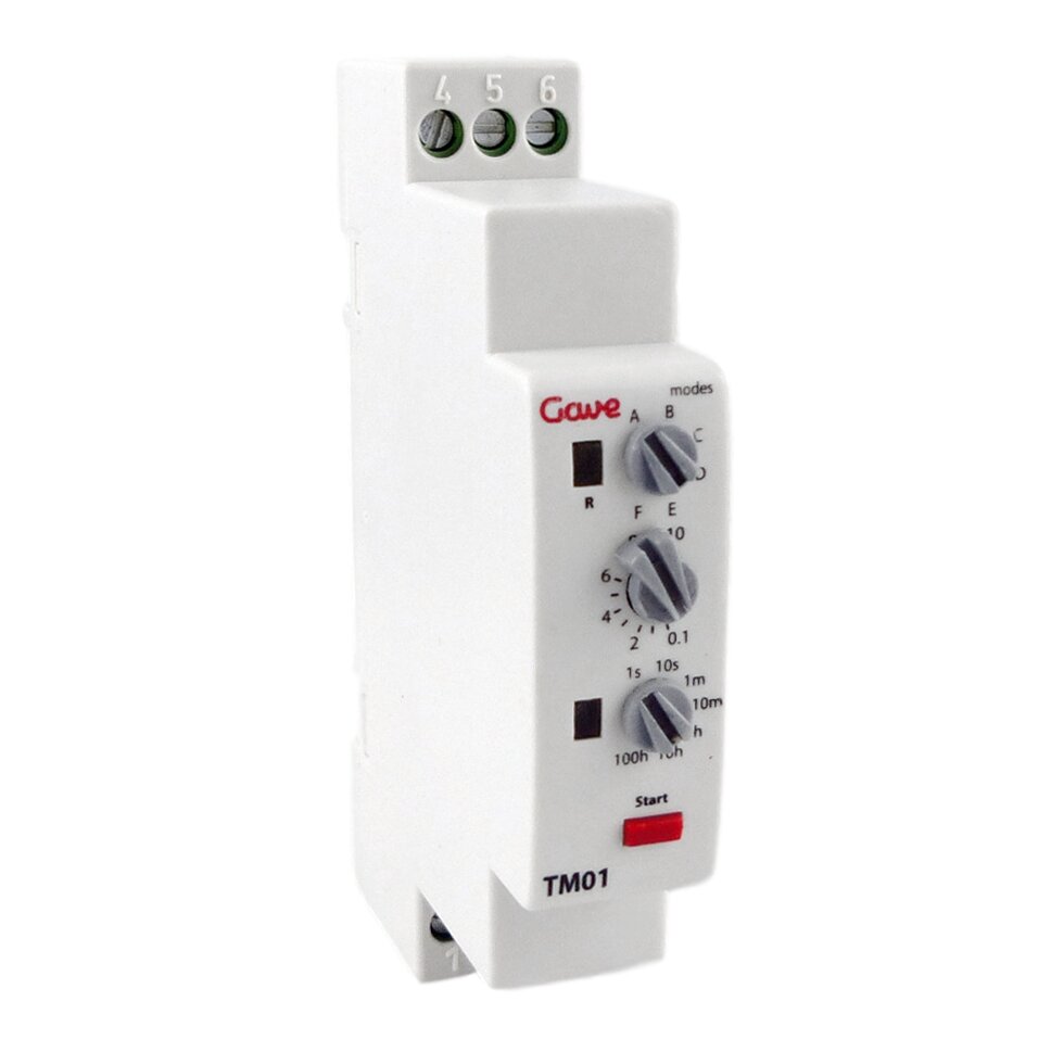 TEMPORIZADOR MULTITENSION MULTIFUNCION 6 ESCALAS GAVE