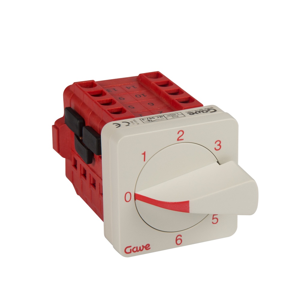 CONMUTADOR  1P 6 POS.25A.D0