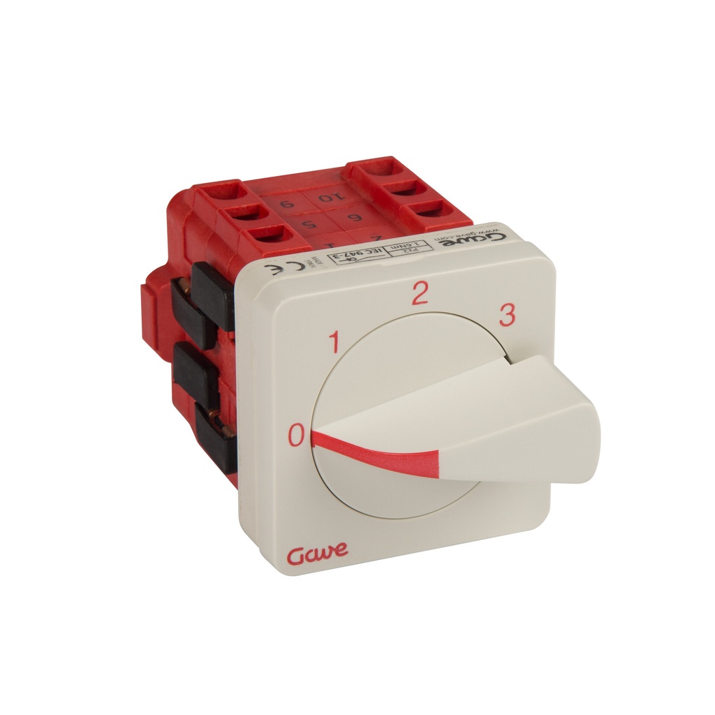 CONMUTADOR GAVE 2P 3 POS.25A.D0