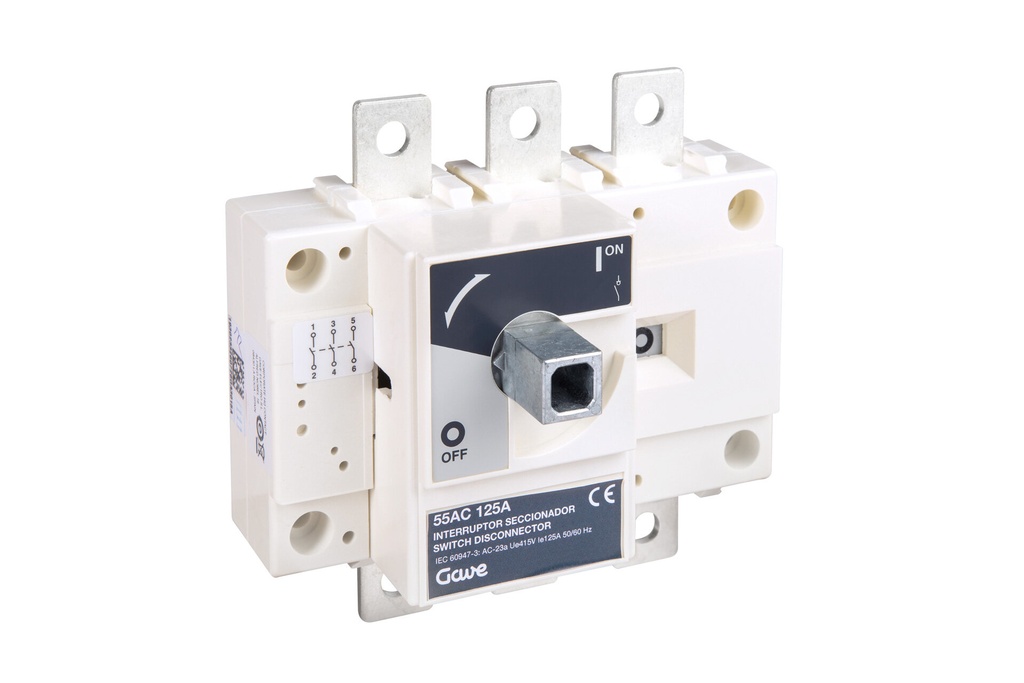 INTERRUPTOR SECCIONADOR 3P x 125A