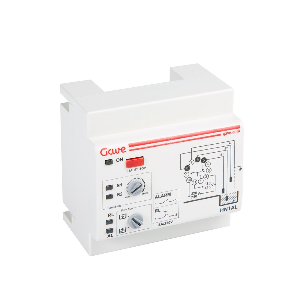 HIDRONIVEL SIMPLE CON ALARMA, SIN SONDAS NI BASE