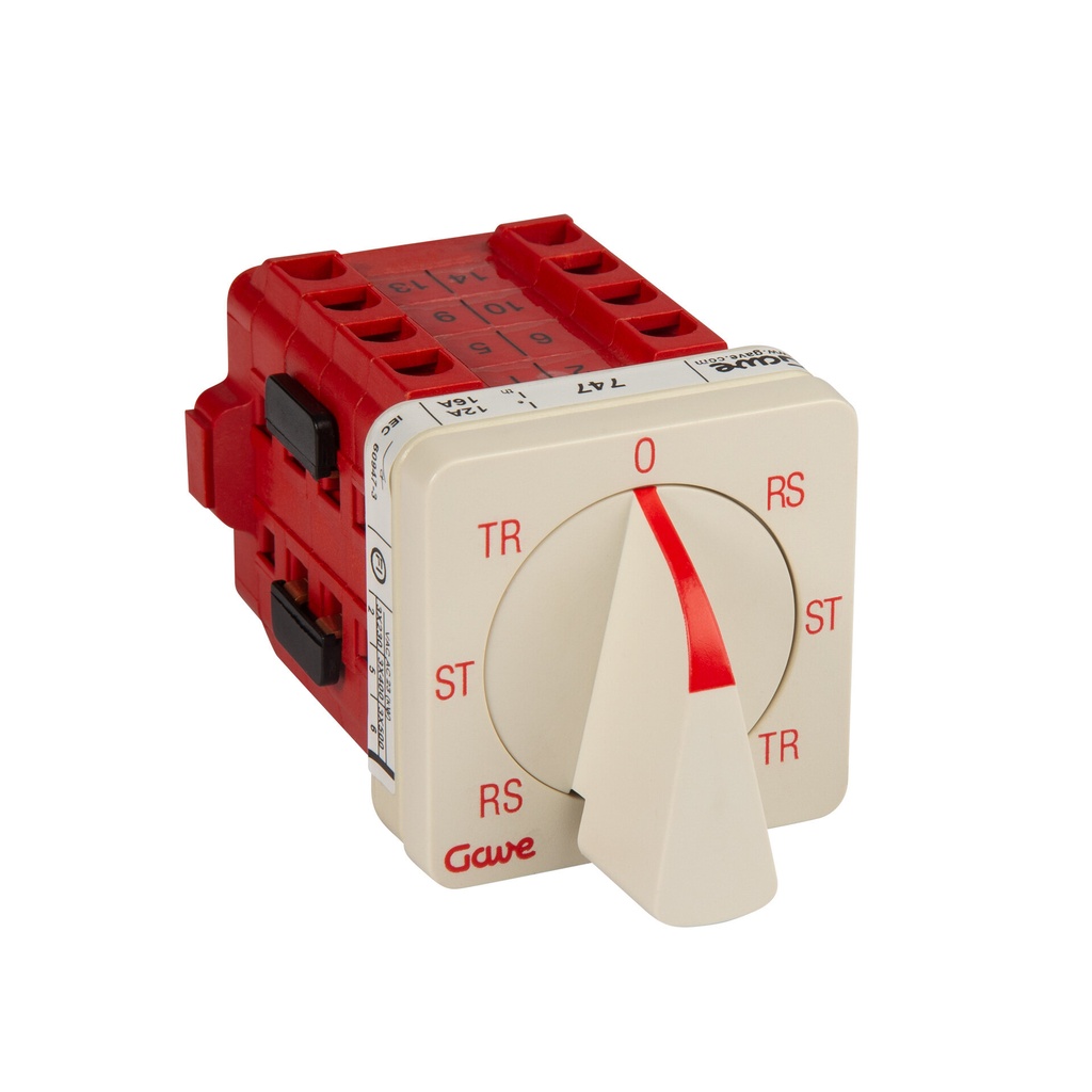 CONMUTADOR  VOLTIMETRO 3P 25A.D0