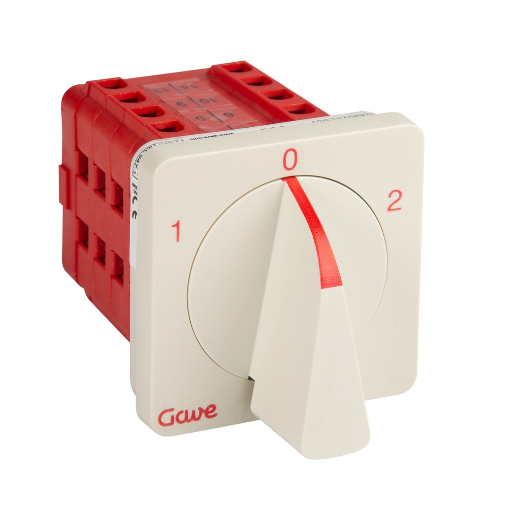 CONMUTADOR GAVE 4P 25A.D1