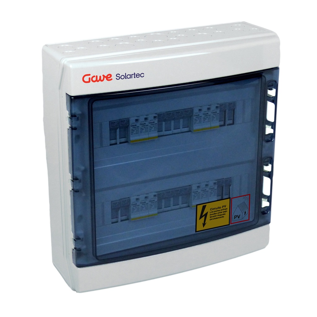 CAJA MOD.2STR.1000V FUS15A 4MPPT SALIDAS INDIVIDUALES GAVE