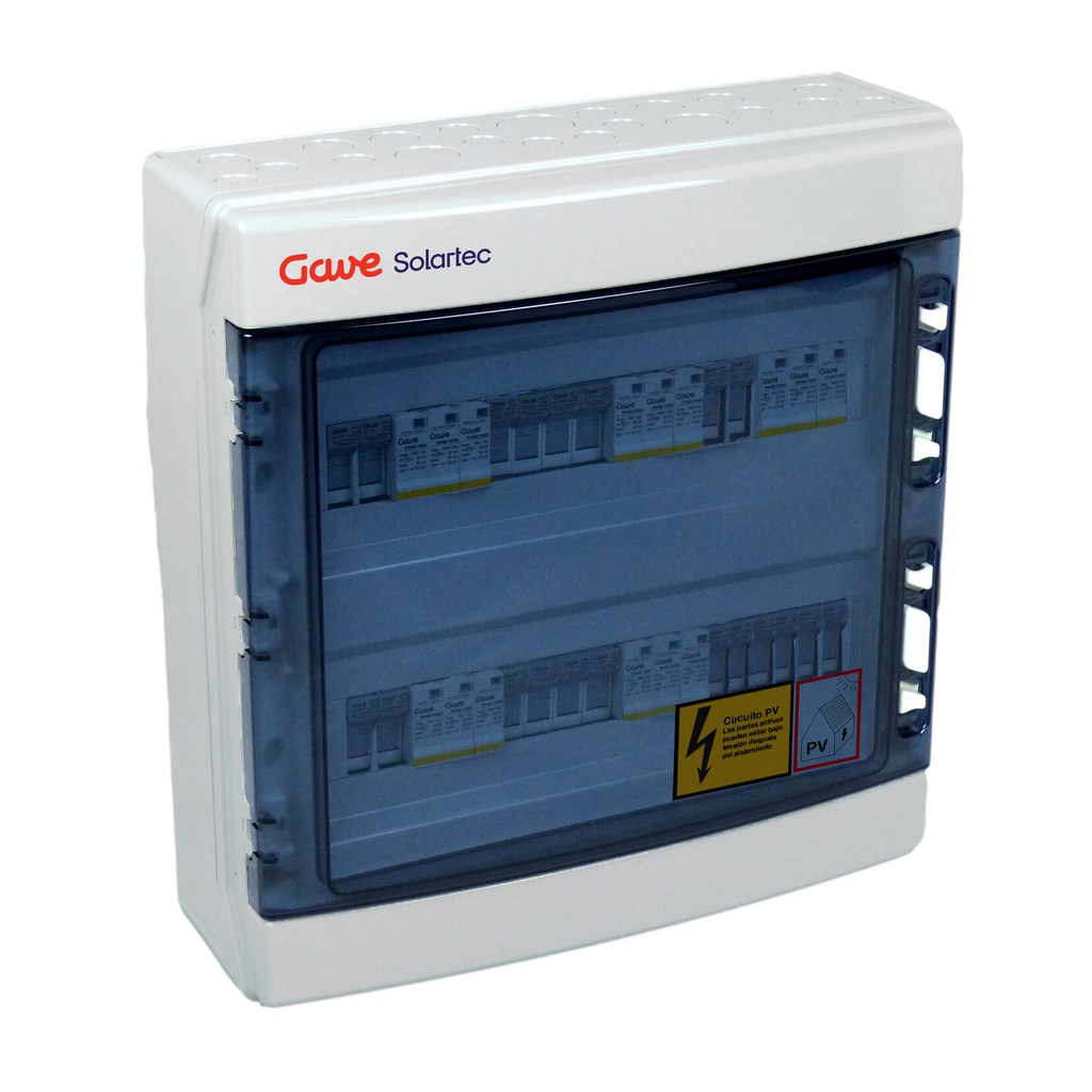 CAJA MOD.2STR.1000V FUS15A 5MPPT SALIDAS INDIVIDUALES GAVE