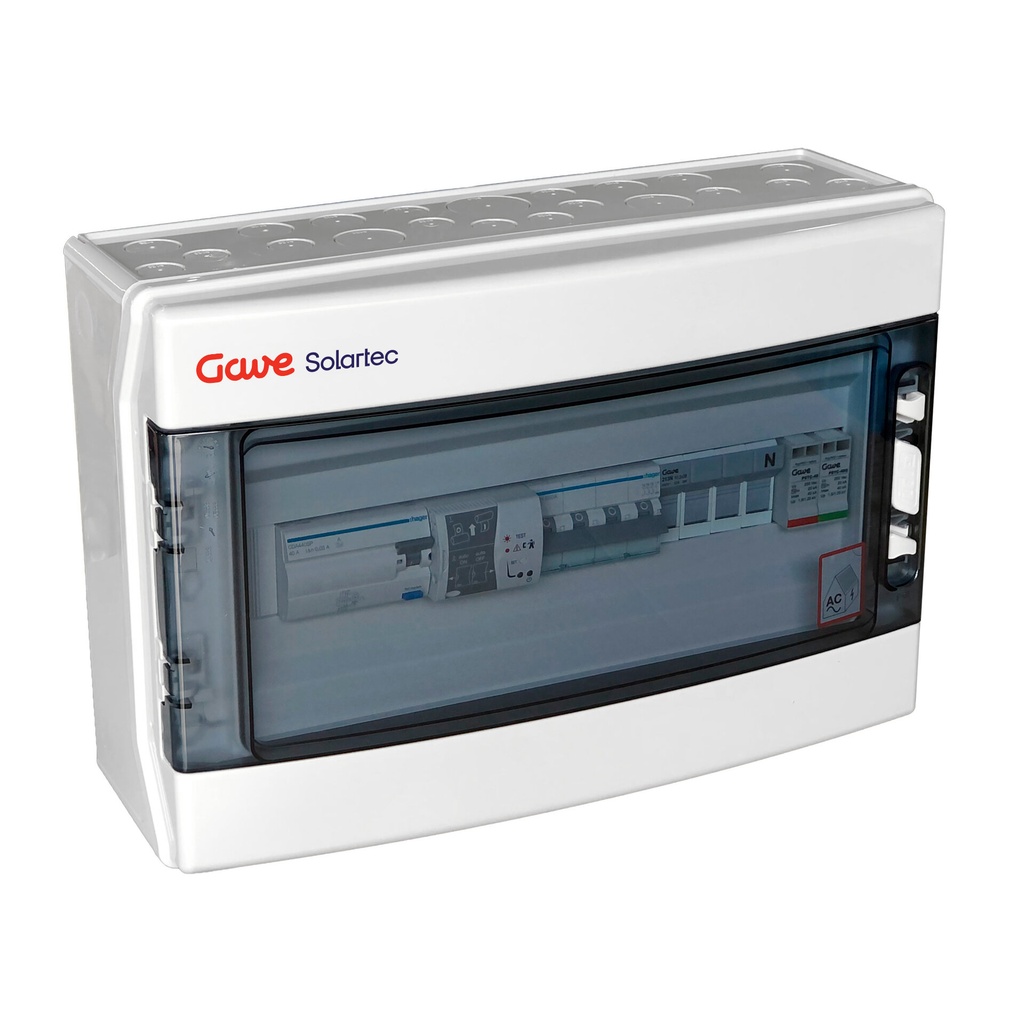 CAJA MODULAR AC TRIFASICA AUTOMATICO 6A DIFERENCIAL CON RECONEXION AUTOMATICA TIPO A 30MA GAVE