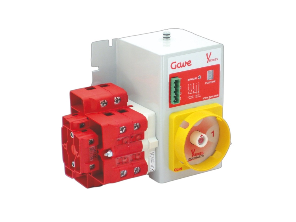 INTERRUPTOR MOTORIZADO LATERAL 3P 125A. 12V DC