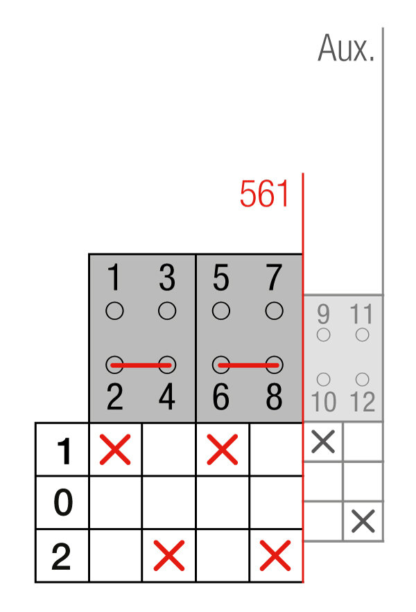 CONMUTADOR  MOTORIZADO ENTRADA SUPERIOR 1-0-2 2P 100A. 80-230VAC GAVE
