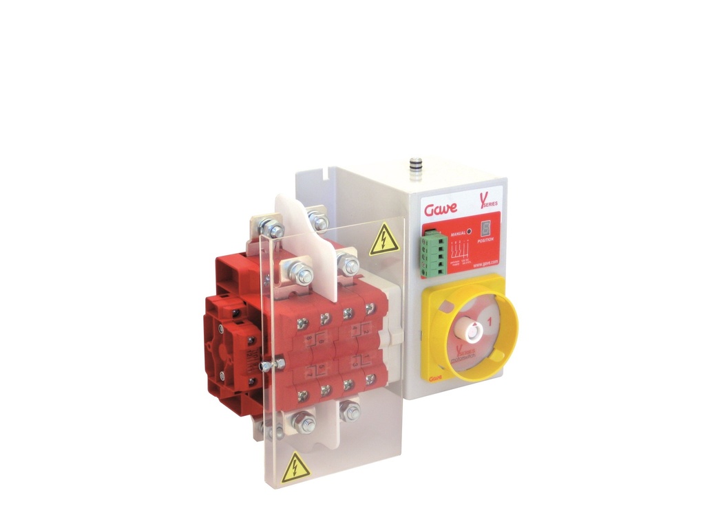 INTERRUPTOR MOTORIZADO LATERAL 4P 160A. 12V DC GAVE