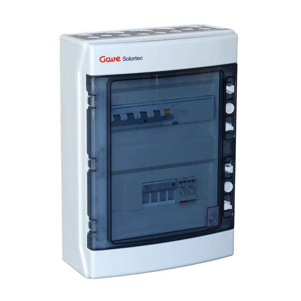 CAJA MODULAR AC TRIFASICA AUTOMATICO 100A DIFERENCIAL TIPO A HI 300MA GAVE