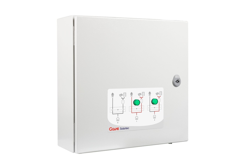 CAJA DE CONMUTACIÓN DE RESPALDO 4P 40A  - BACKUP BOX FRONIUS GEN24 CARGAS CRITICAS GAVE