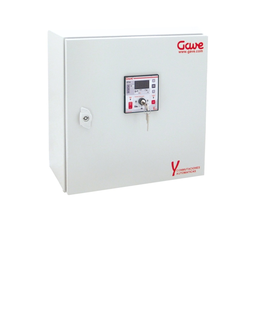 CUADRO CON CENTRAL TRANSFERENCIA AUTOMATICA 4P 125A