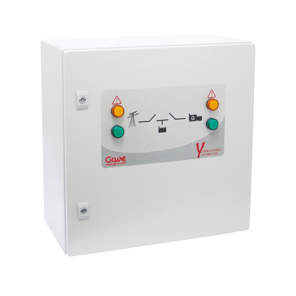 CUADRO CONMUTACION AUTOMATICA SEÑALIZACION  4P 32A PROT. SOBRETENSIONES